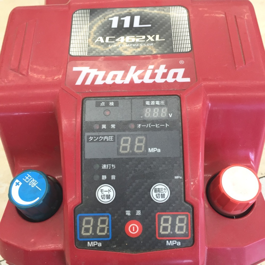 Makita(マキタ)の△△MAKITA マキタ エアコンプレッサ　11L　一般圧/高圧 AC462XL レッド その他のその他(その他)の商品写真