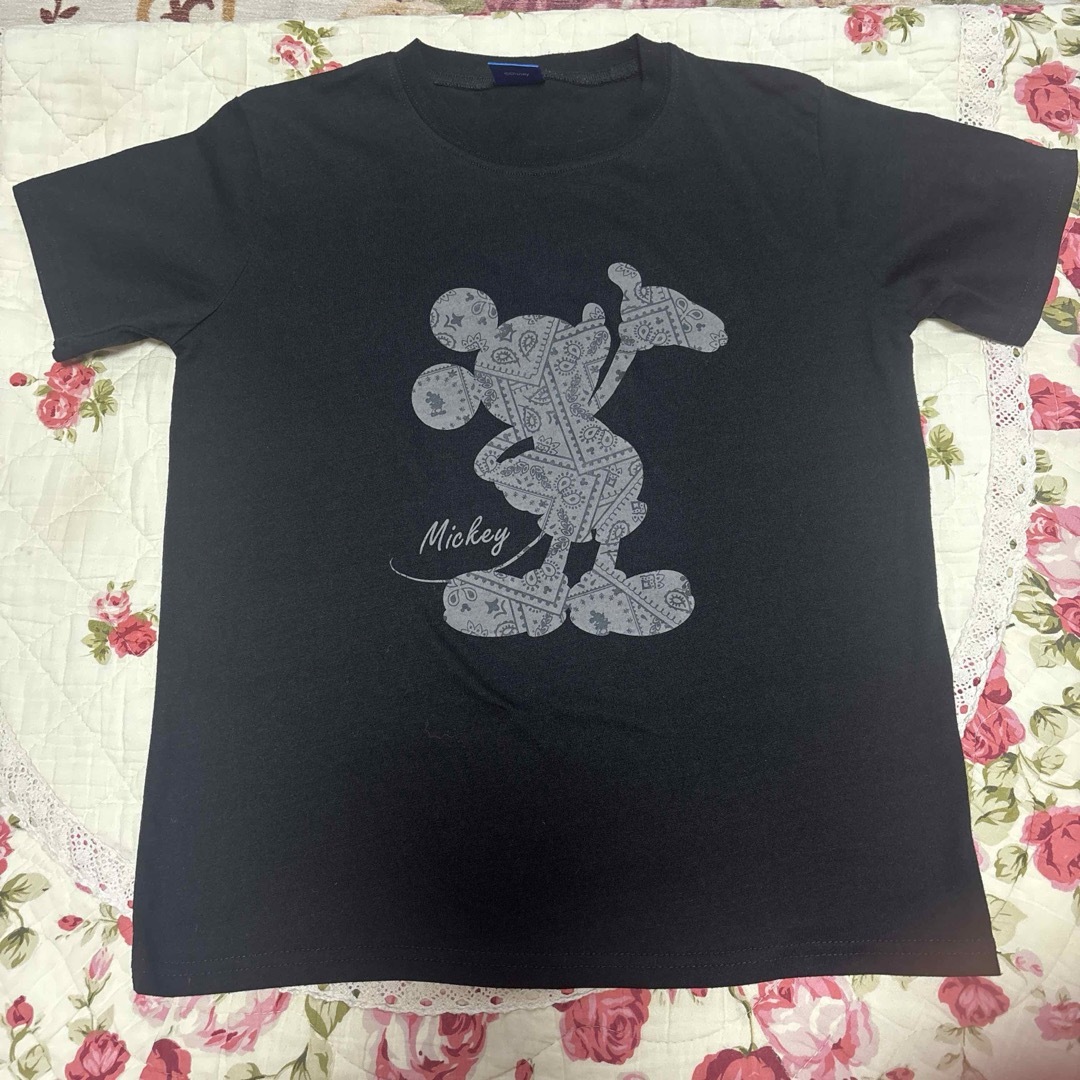 ミッキーマウス(ミッキーマウス)の【美品】ミッキーマウス　Tシャツ　サイズ160 キッズ/ベビー/マタニティのキッズ服男の子用(90cm~)(Tシャツ/カットソー)の商品写真