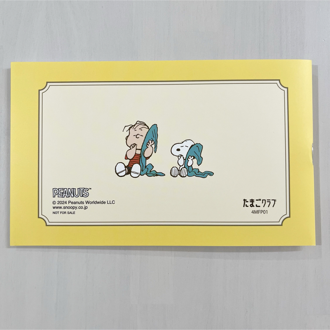 SNOOPY(スヌーピー)のスヌーピー　エコーアルバム　たまひよ　たまごクラブ　SNOOPY コラボ　新品 キッズ/ベビー/マタニティのメモリアル/セレモニー用品(その他)の商品写真