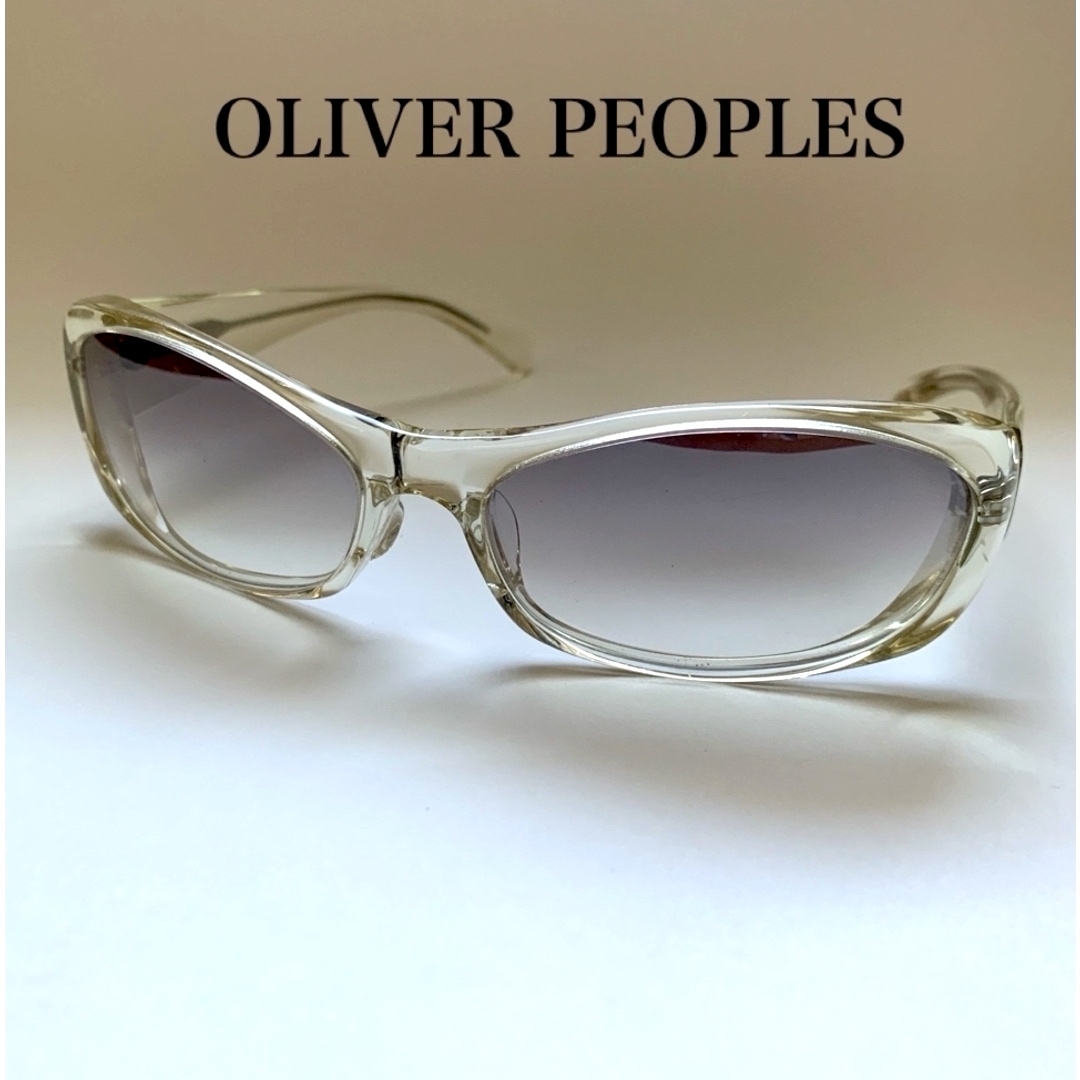 Oliver Peoples(オリバーピープルズ)のOLIVER PEOPLES オリバーピープルズ  サングラス　クリア メンズのファッション小物(サングラス/メガネ)の商品写真