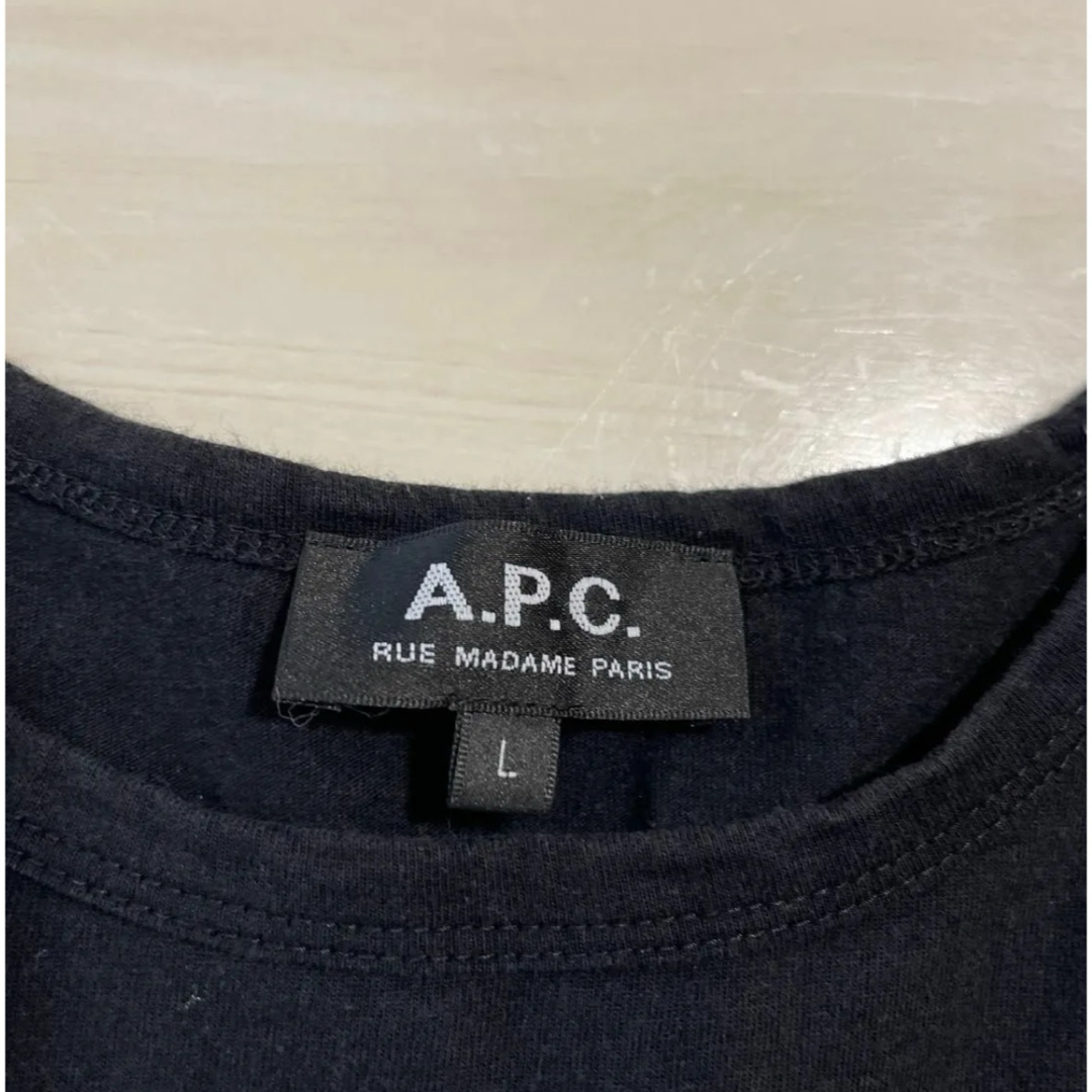 A.P.C(アーペーセー)のAPC アーペーセー　ロゴtシャツ メンズのトップス(Tシャツ/カットソー(半袖/袖なし))の商品写真