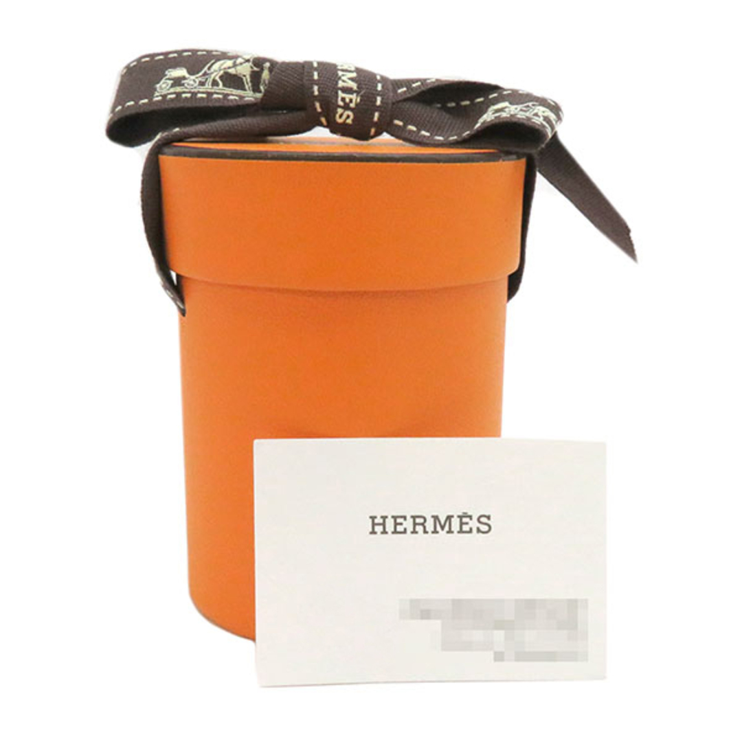 Hermes(エルメス)のエルメス HERMES スカーフ ツイリー シルク クレ×ブルー×ルージュ 【Bouclerie moderne/モダンなバックル】  【箱】【中古】 レディースのファッション小物(バンダナ/スカーフ)の商品写真