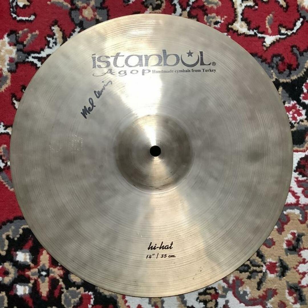 ISTANBUL AGOP(イスタンブールアゴップ)/Mel Lewis HiHat 14 pair(TOP:0.89kg BOTTOM:1.10kg) 【中古】【USED】ハイハットシンバル【大宮店】 楽器のドラム(その他)の商品写真