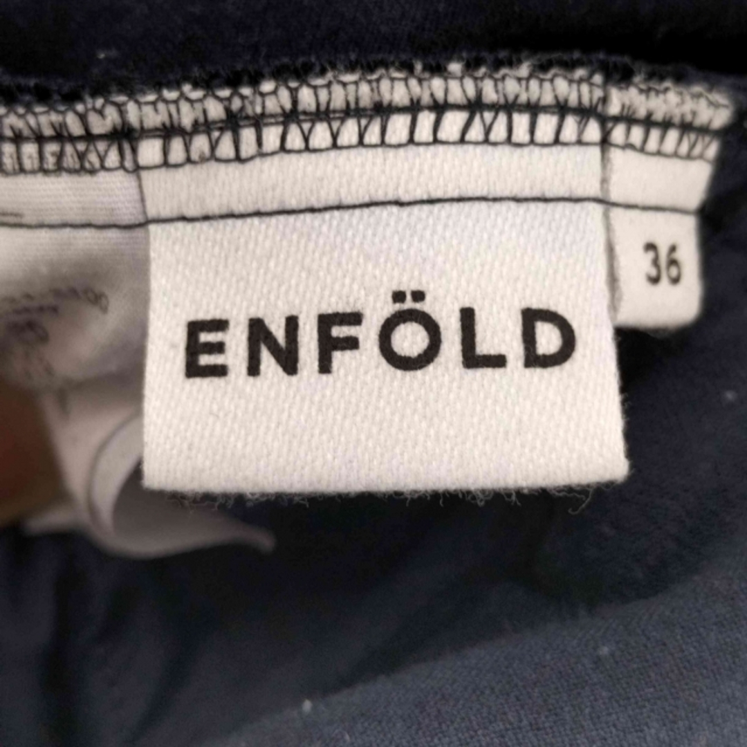 ENFOLD(エンフォルド)のENFOLD(エンフォルド) ダブルクロスタックパンツ レディース パンツ レディースのパンツ(その他)の商品写真