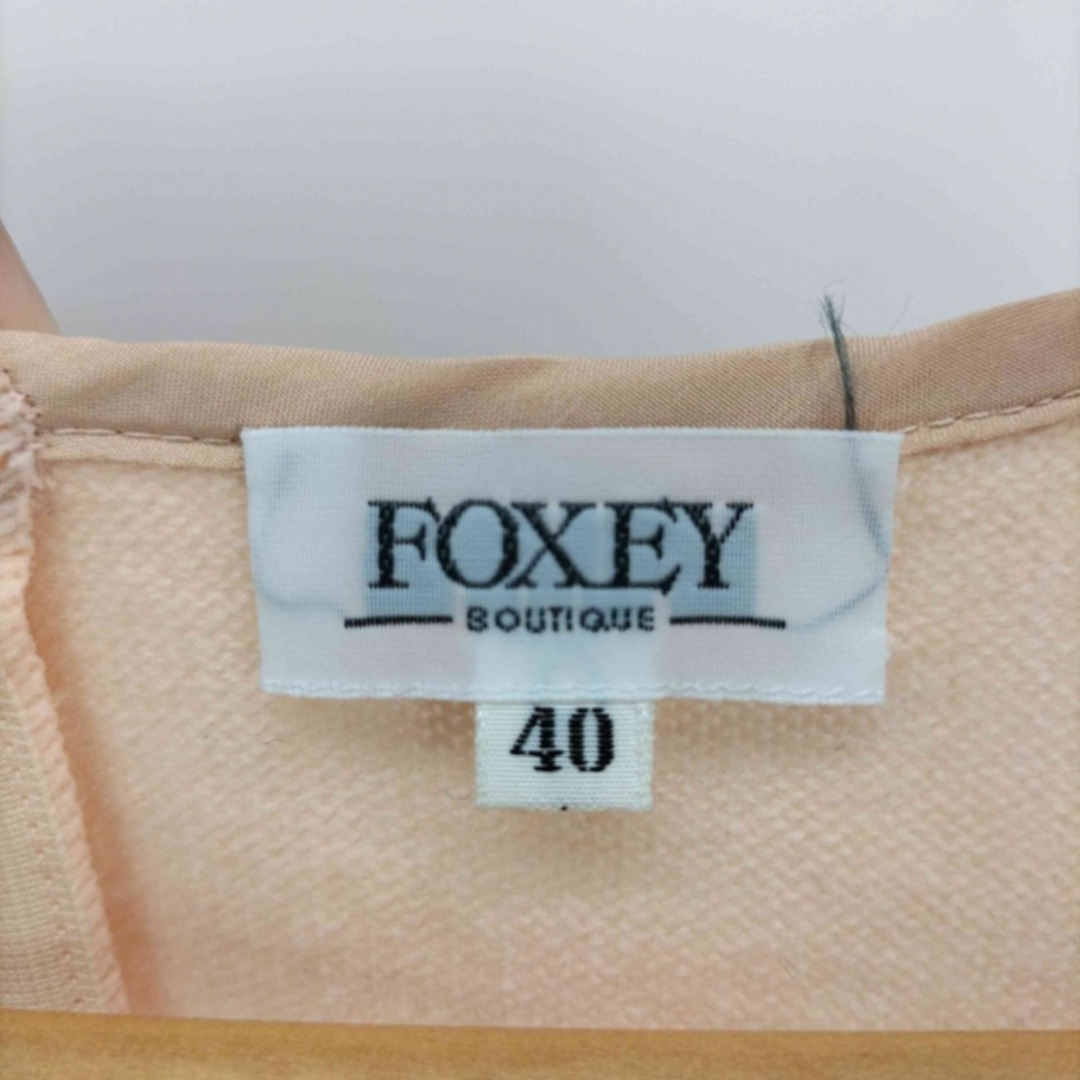 FOXEY(フォクシー)のFOXEY(フォクシー) 素材切替カシミヤニットワンピース レディース レディースのワンピース(その他)の商品写真