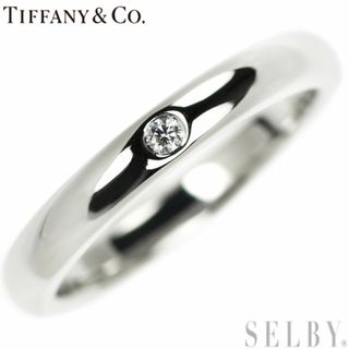 ティファニー(Tiffany & Co.)のティファニー Pt950 ダイヤモンド リング バンド(リング(指輪))