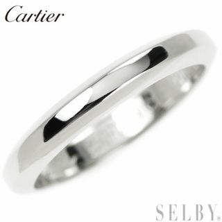 カルティエ(Cartier)のカルティエ Pt950 リング バンド 49号 デクラレーション(リング(指輪))