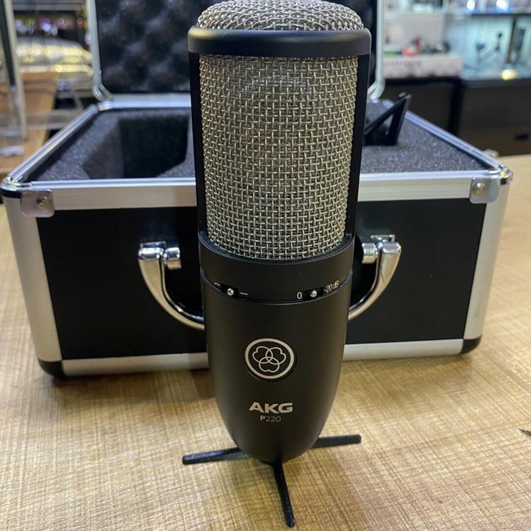 AKG（アーカーゲー）/P220(環境に合わせたセッティングができる!!) 【中古】【USED】コンデンサーマイク【三宮オーパ店】 楽器のレコーディング/PA機器(マイク)の商品写真