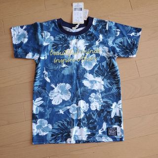 新品未使用　ブルー　Tシャツ　120(Tシャツ/カットソー)