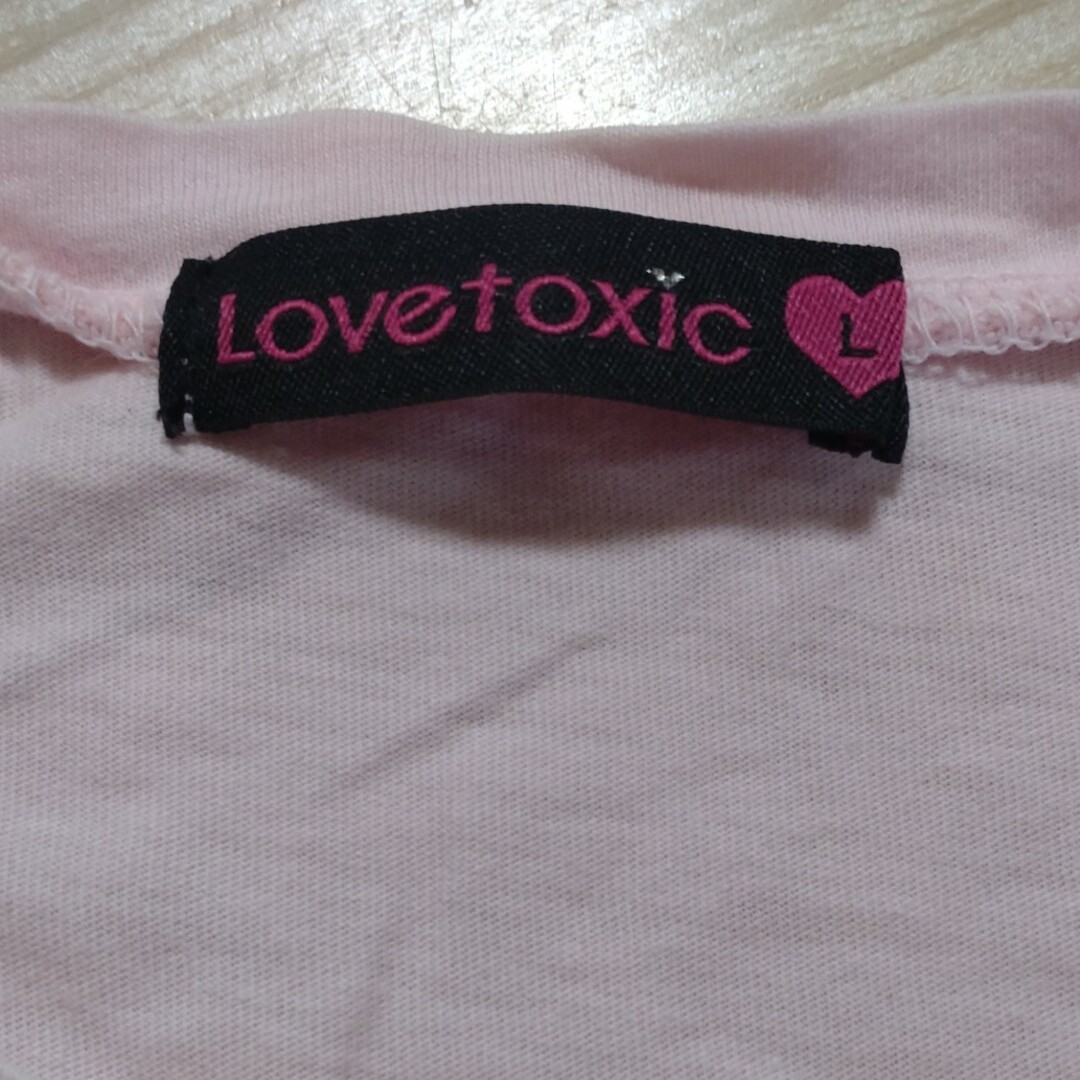 lovetoxic(ラブトキシック)のラブトキシック:半袖Tシャツ:サイズ160（L） キッズ/ベビー/マタニティのキッズ服女の子用(90cm~)(Tシャツ/カットソー)の商品写真