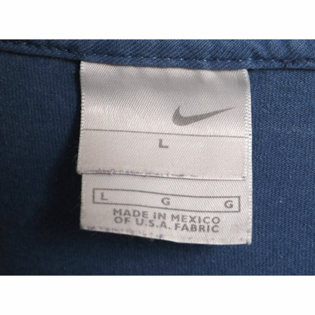 NIKE - 00s ナイキ スウォッシュ 刺繍 長袖 Tシャツ メンズ L NIKE - 00s ナイキ スウォッシュ 刺繍 長袖 Tシャツ メンズ L