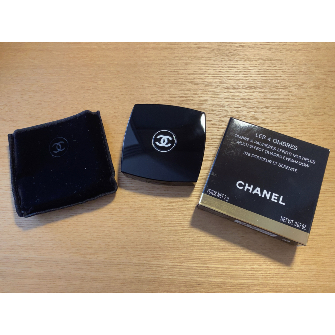 CHANEL(シャネル)のレキャトルオンブル 378 ドゥスールエセレニテ コスメ/美容のベースメイク/化粧品(アイシャドウ)の商品写真