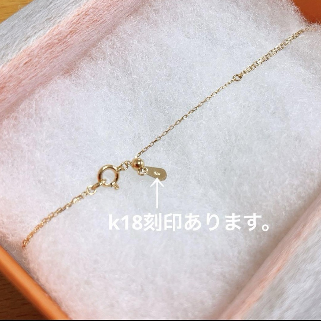 パールブレスレット 真珠  K18  ムーンレーベル Moon Label レディースのアクセサリー(ブレスレット/バングル)の商品写真