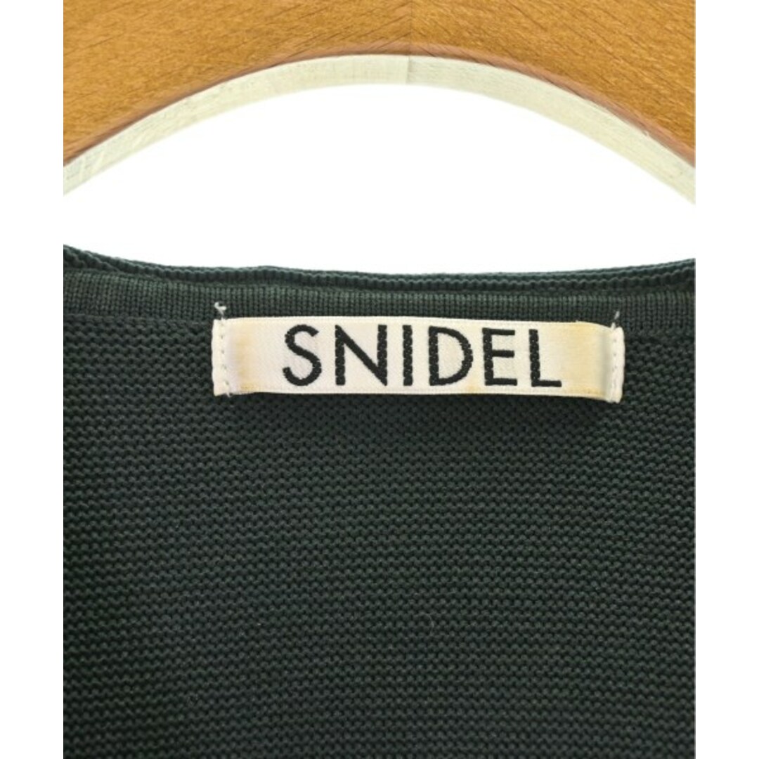 SNIDEL(スナイデル)のSNIDEL スナイデル ワンピース F 緑系 【古着】【中古】 レディースのワンピース(ひざ丈ワンピース)の商品写真