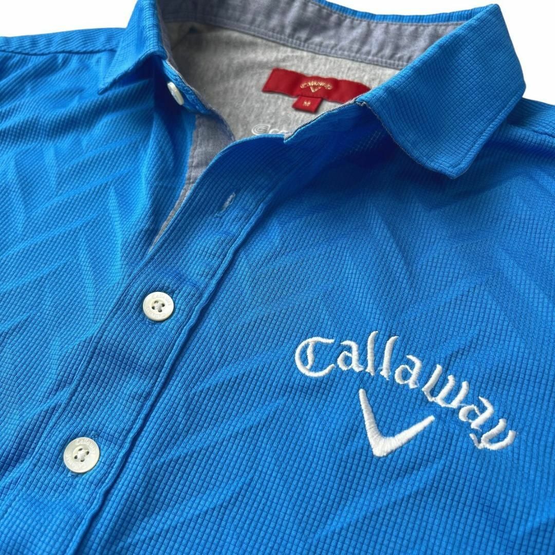 Callaway(キャロウェイ)の高機能 キャロウェイ レッドレーベル クールコア 半袖 ポロシャツ メンズ M スポーツ/アウトドアのゴルフ(ウエア)の商品写真