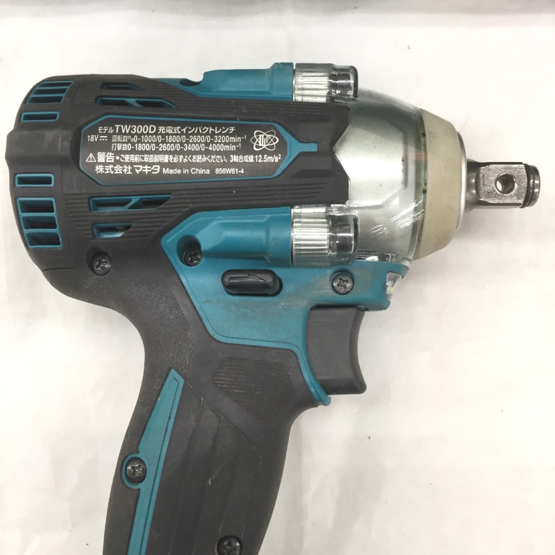 Makita(マキタ)の△△MAKITA マキタ 充電式インパクトレンチ　18V 6ahバッテリー×2　充電器セット TW300DRGX インテリア/住まい/日用品の文房具(その他)の商品写真