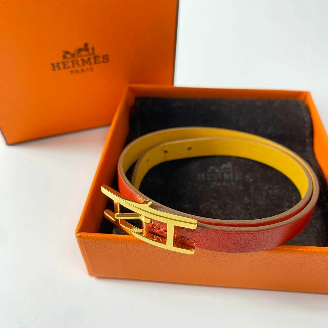 Hermes(エルメス)の美品 エルメス HERMES アピ ブレスレット レディースのアクセサリー(ブレスレット/バングル)の商品写真