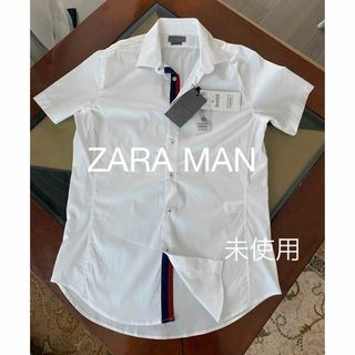 未使用 ZARA MAN ザラマン スリムフィット 半袖シャツ S