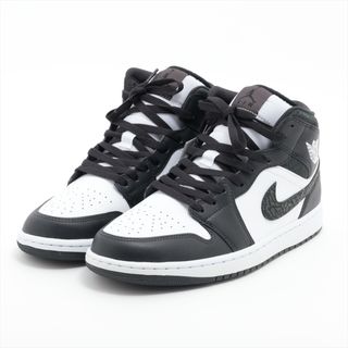 ナイキ(NIKE)のナイキ AIR JORDAN 1 MID SE レザー×ファブリック 27(スニーカー)