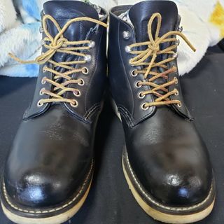 レッドウィング(REDWING)のREDWING レッドウィング 8165 アイリッシュセッター 皮革 ブーツ 黒(ブーツ)