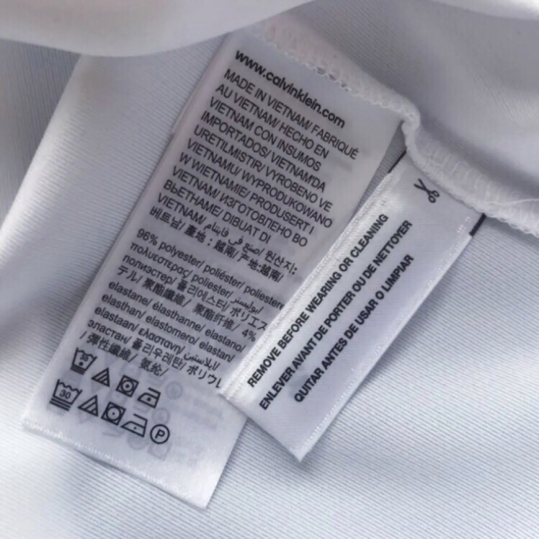 Calvin Klein(カルバンクライン)のレア新品 カルバンクライン USA move365 メンズTシャツ 白 M 下着 メンズのトップス(Tシャツ/カットソー(半袖/袖なし))の商品写真