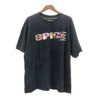 SPICE GIRLS スパイスガールズ 半袖Ｔシャツ ブラック (メンズ 28) 中古 古着 Q6494(Tシャツ/カットソー(半袖/袖なし))