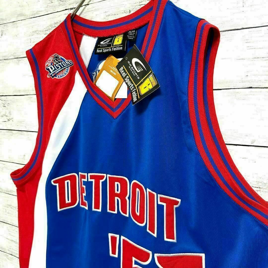 90p デッドストック NBA ピストンズ バスケ タンクトップ メンズ夏物古着 メンズのトップス(タンクトップ)の商品写真