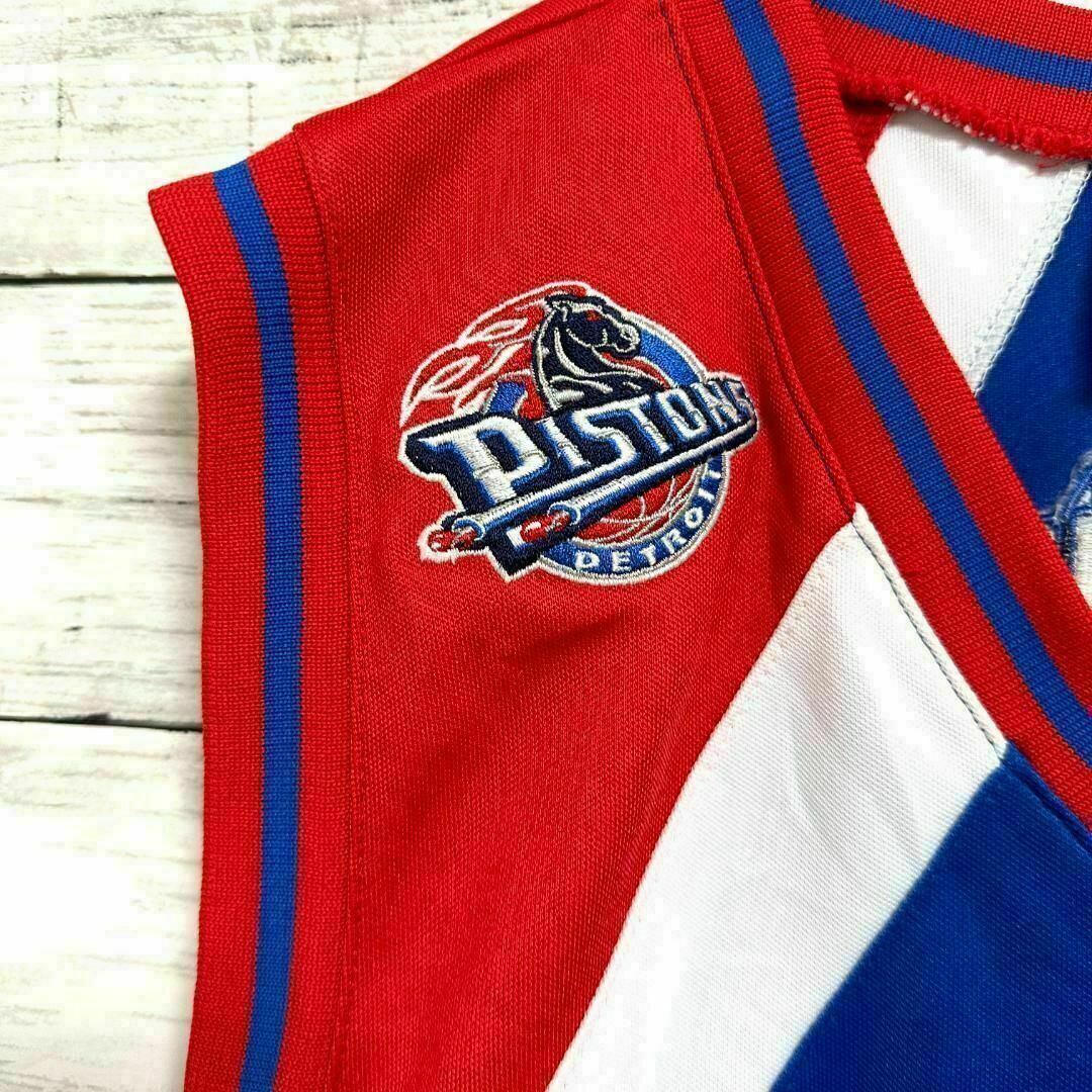 90p デッドストック NBA ピストンズ バスケ タンクトップ メンズ夏物古着 メンズのトップス(タンクトップ)の商品写真