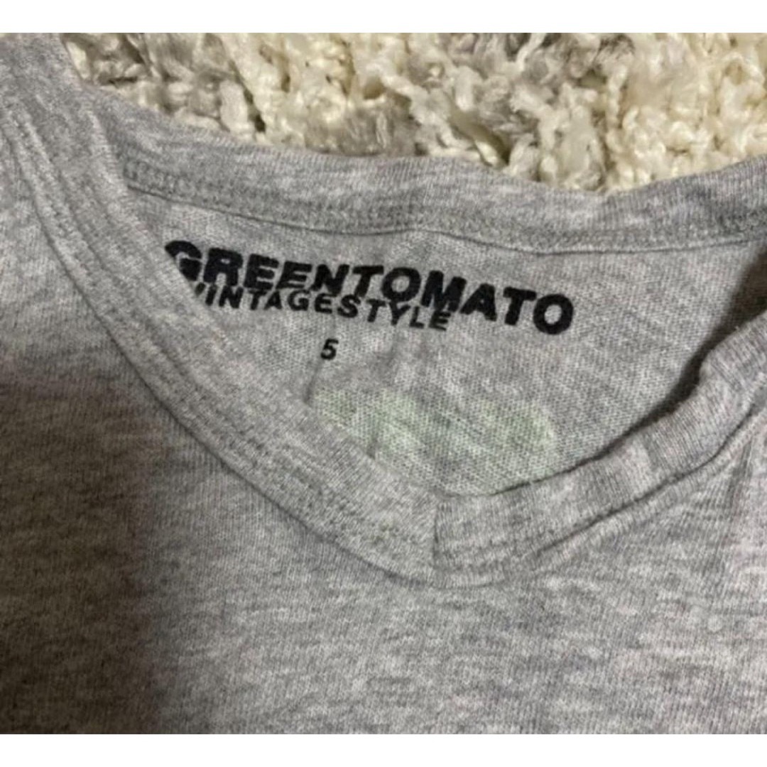 GREEN TOMATO(グリーントマト)のgreener tomato Tシャツ　100cm キッズ/ベビー/マタニティのキッズ服男の子用(90cm~)(Tシャツ/カットソー)の商品写真