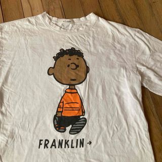 PEANUTS - スヌーピー フランクリン　tシャツ peanuts