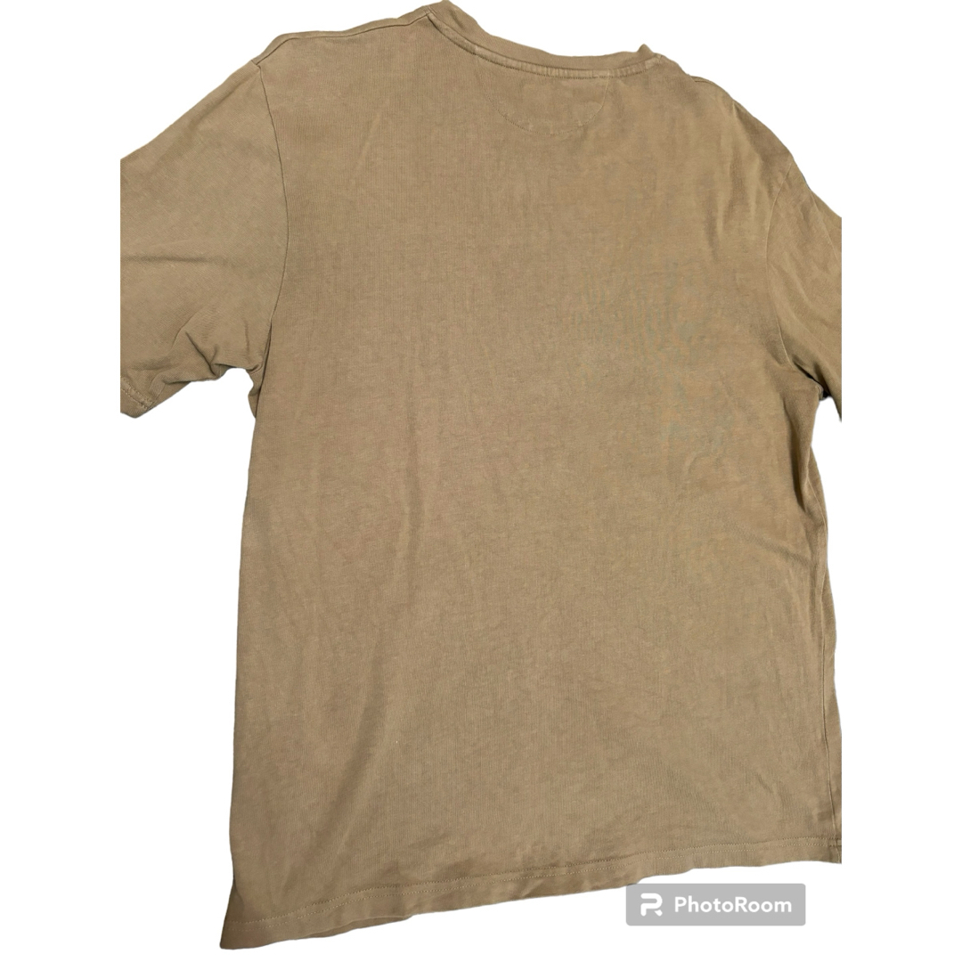 ZARA(ザラ)のZARA ザラ　 Tシャツ 半袖 無地 コットン　ブラウン　ＸＬ メンズのトップス(Tシャツ/カットソー(半袖/袖なし))の商品写真