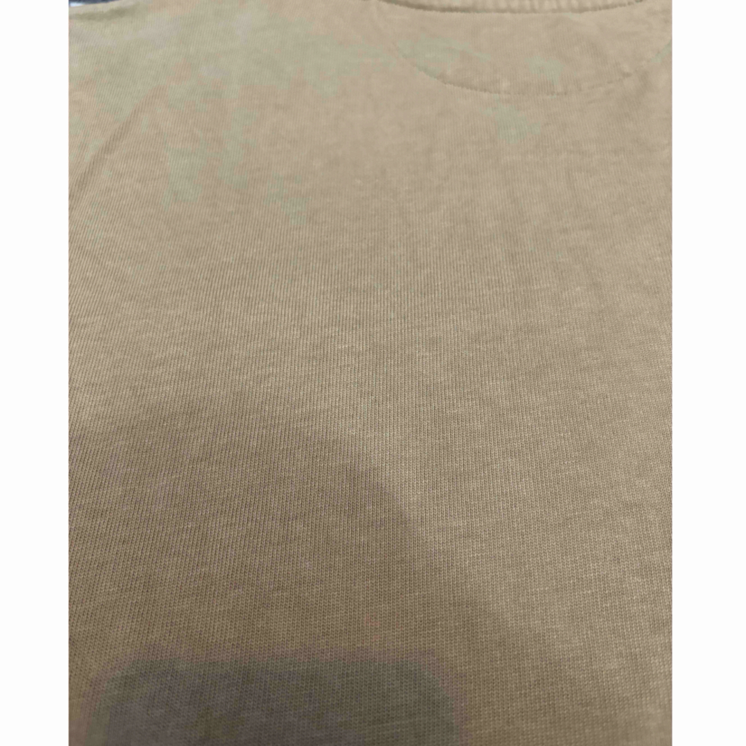 ZARA(ザラ)のZARA ザラ　 Tシャツ 半袖 無地 コットン　ブラウン　ＸＬ メンズのトップス(Tシャツ/カットソー(半袖/袖なし))の商品写真