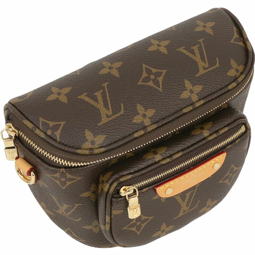 LOUIS VUITTON(ルイヴィトン)のルイヴィトン バッグ レディース ショルダーバッグ ミニバムバッグ モノグラム ブラウン 新品 8413 レディースのバッグ(ショルダーバッグ)の商品写真