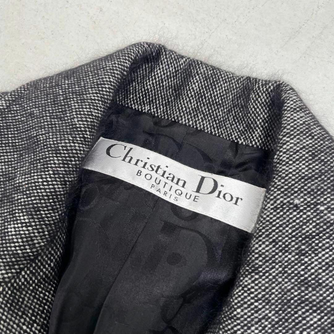 Christian Dior(クリスチャンディオール)の【美品】Christian Dior ディオール コート トロッター柄 07AW レディースのジャケット/アウター(その他)の商品写真