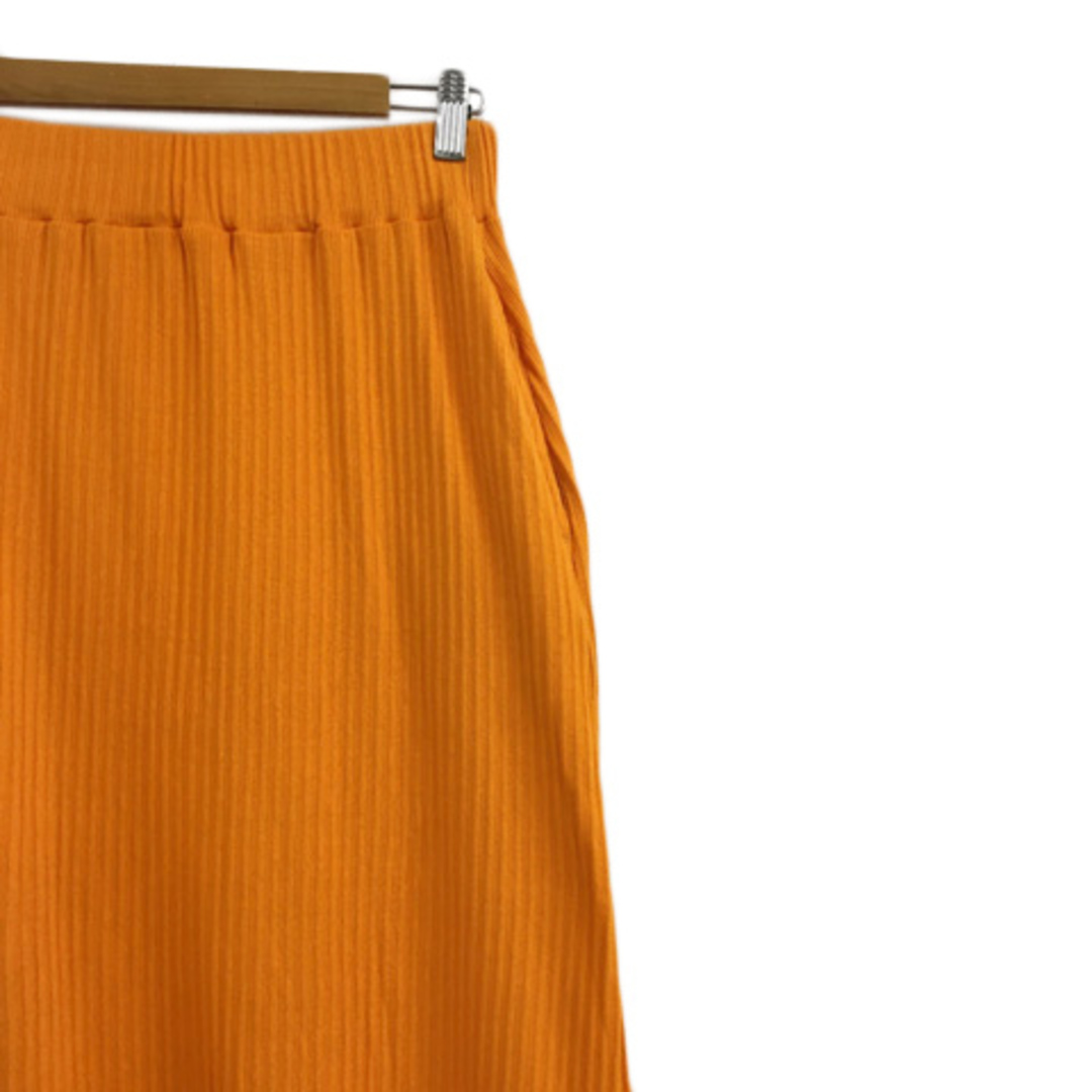 RODEO CROWNS(ロデオクラウンズ)のロデオクラウンズ スカート タイト ロング ウエストゴム FREE オレンジ レディースのスカート(ロングスカート)の商品写真