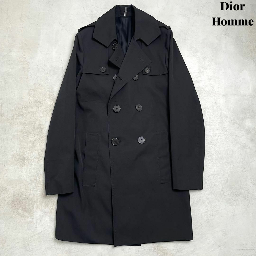 DIOR HOMME(ディオールオム)の【美品】DIOR HOMME スプリング トレンチ コート エディ期 アーカイブ メンズのジャケット/アウター(トレンチコート)の商品写真