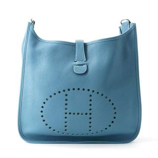 エルメス(Hermes)のエルメス ショルダーバッグ エブリン3 GM ブルージーン/シルバー金具 トリヨンクレマンス □M刻印 HERMES(ショルダーバッグ)