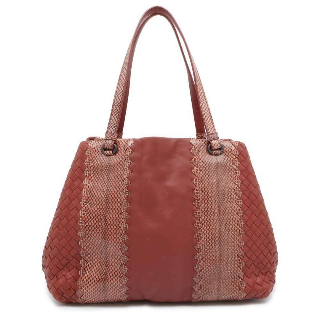 Bottega Veneta(ボッテガヴェネタ)のボッテガヴェネタ トートバッグ イントレチャート アイヤーズ パイソン 340149 BOTTEGA VENETA レディースのバッグ(トートバッグ)の商品写真