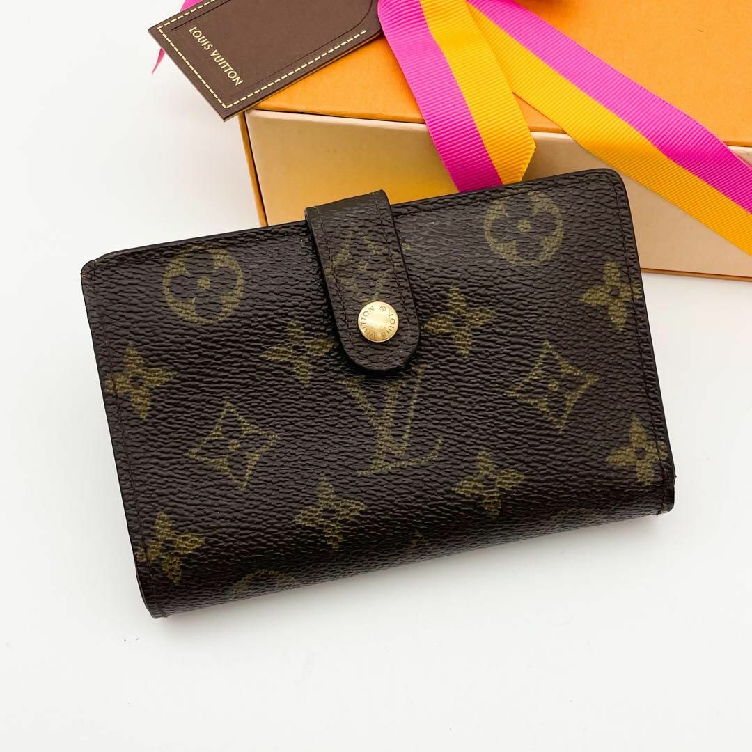 LOUIS VUITTON(ルイヴィトン)のルイヴィトン　モノグラム　ヴィエノワ　がま口財布 158 レディースのファッション小物(財布)の商品写真