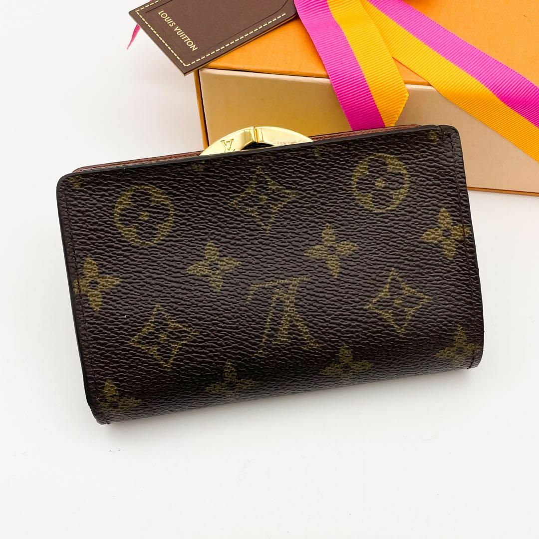 LOUIS VUITTON(ルイヴィトン)のルイヴィトン　モノグラム　ヴィエノワ　がま口財布 158 レディースのファッション小物(財布)の商品写真