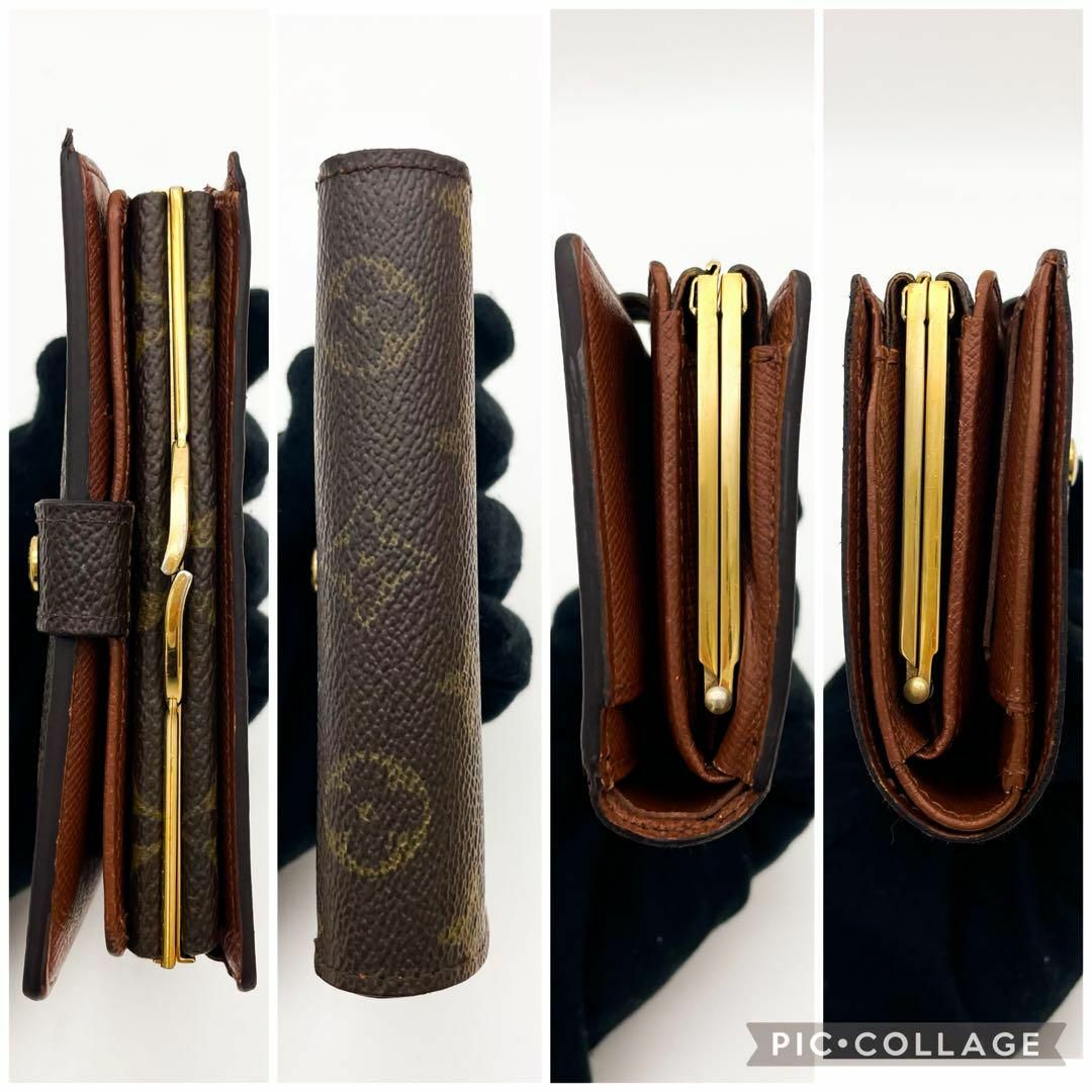 LOUIS VUITTON(ルイヴィトン)のルイヴィトン　モノグラム　ヴィエノワ　がま口財布 158 レディースのファッション小物(財布)の商品写真