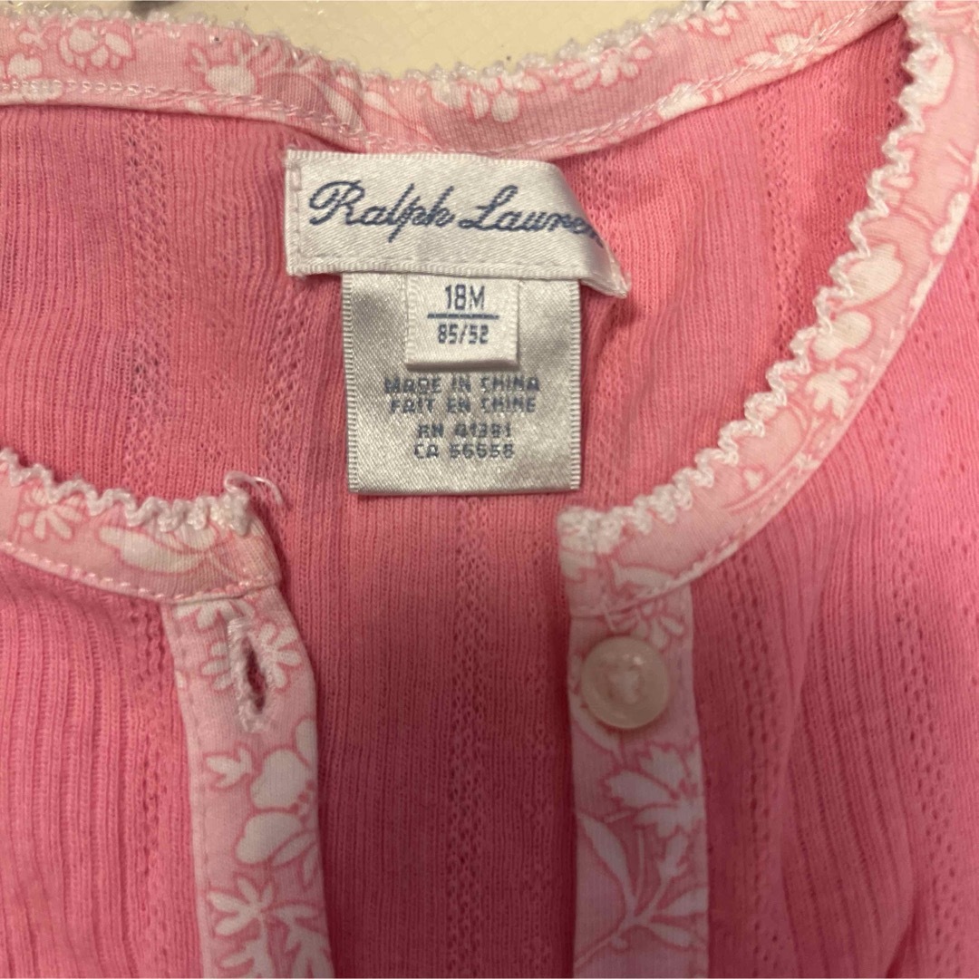 Ralph Lauren(ラルフローレン)のラルフローレン　ロンパース　18M キッズ/ベビー/マタニティのベビー服(~85cm)(ロンパース)の商品写真