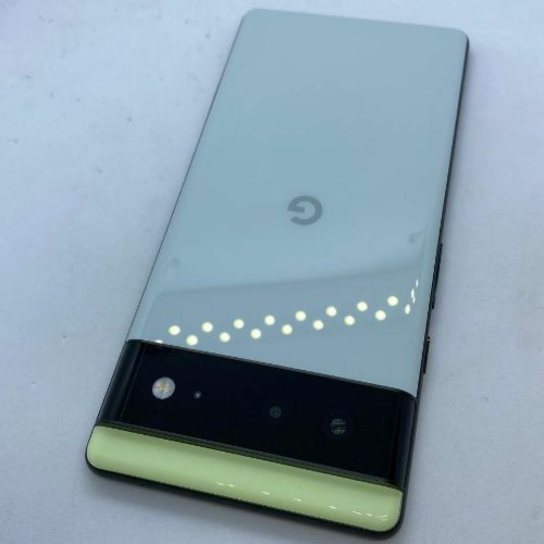 Google(グーグル)の【良品】Google Pixel 6 au SIMロック解除済 128GB ソータセージ スマホ/家電/カメラのスマートフォン/携帯電話(スマートフォン本体)の商品写真