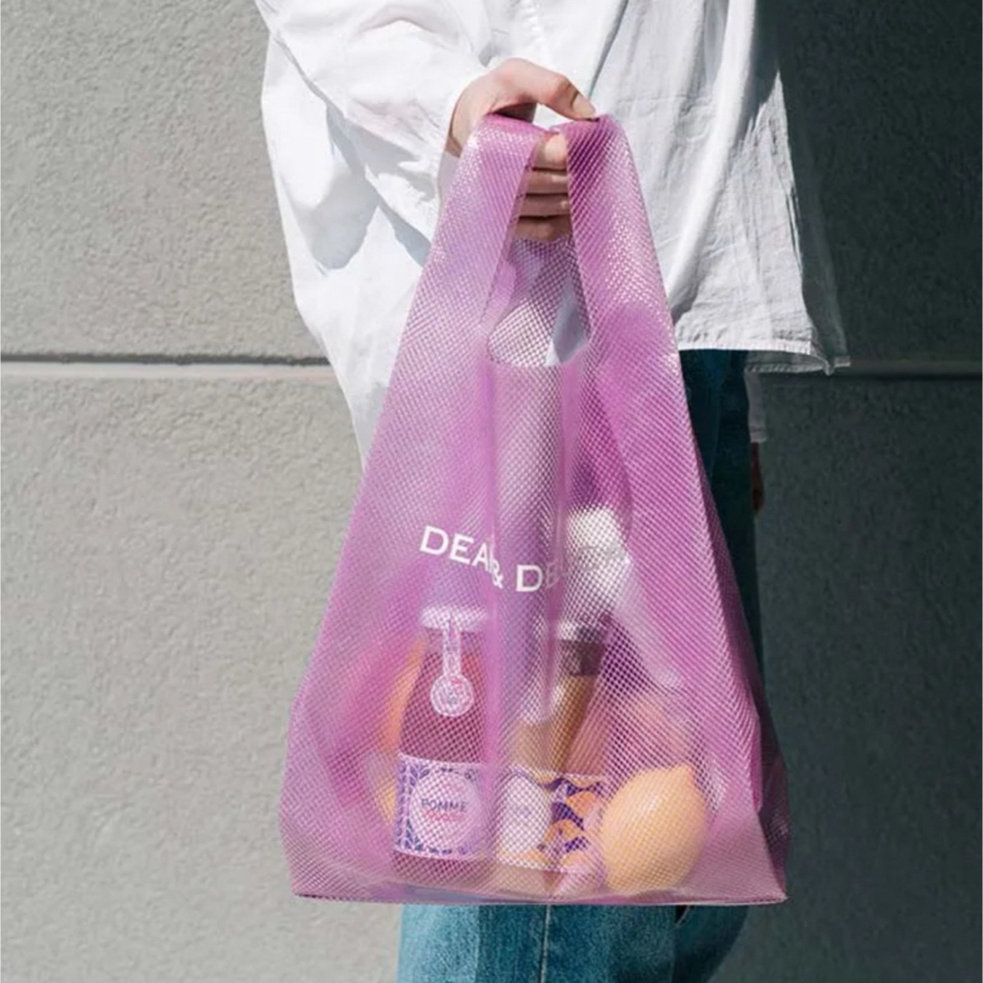 DEAN & DELUCA(ディーンアンドデルーカ)の5/13 発売 DEAN&DELUCA ショッピングバッグ EVAブルーベリー レディースのバッグ(ショップ袋)の商品写真