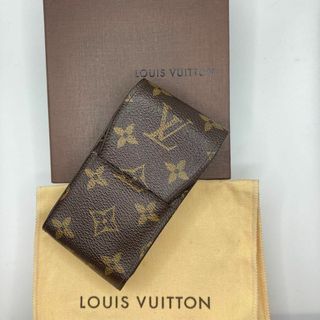 ルイヴィトン(LOUIS VUITTON)の美品 ルイヴィトン モノグラム シガレットケース たばこケース タバコ 小物入れ(その他)