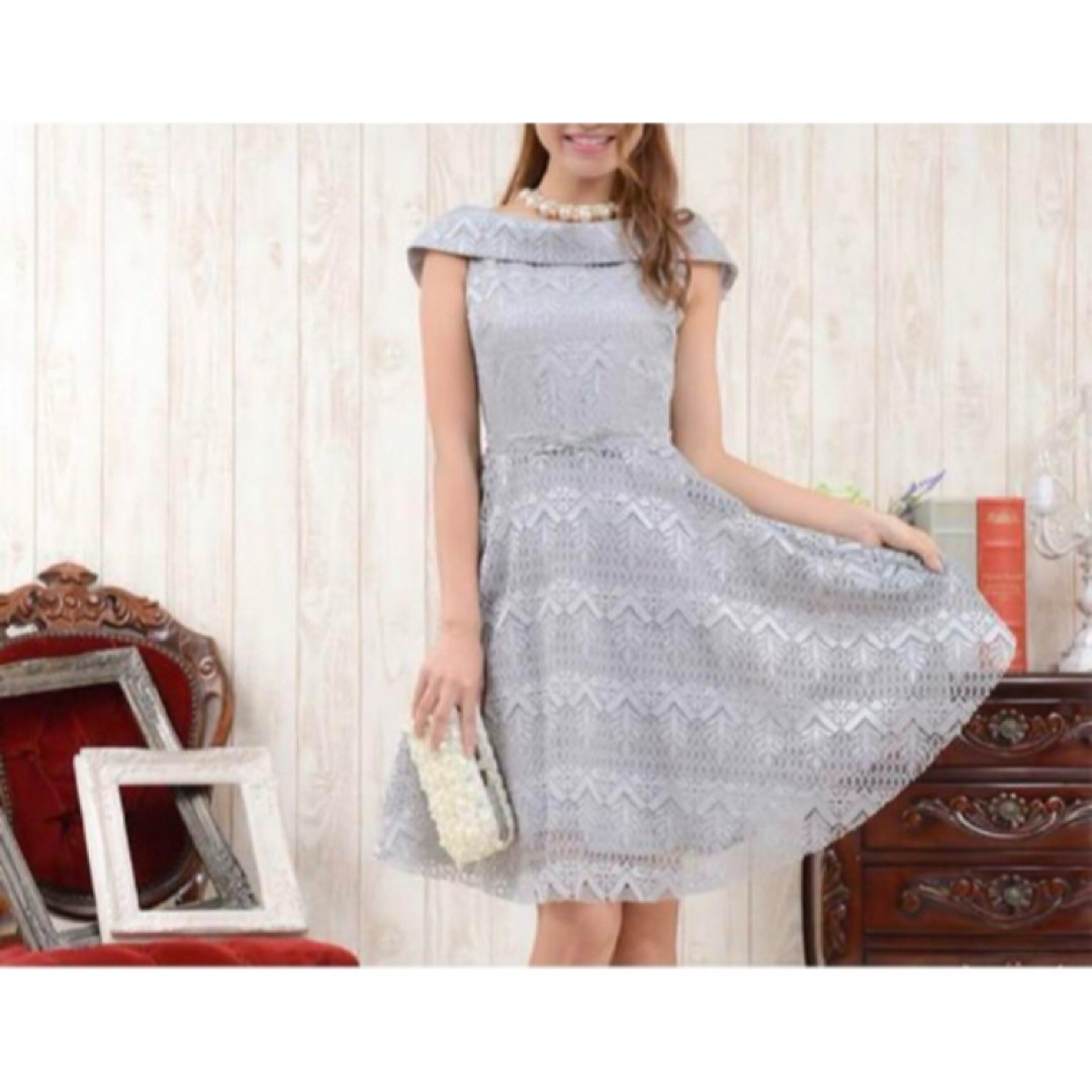 フォーマル　ドレス　バッグ　2点セット レディースのフォーマル/ドレス(ミディアムドレス)の商品写真