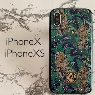 iPhoneX/iPhoneXS専用 ケースカバー ジャングル(iPhoneケース)