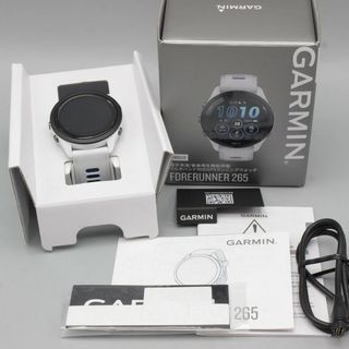 GARMIN - 【美品】GARMIN Forerunner 265 Music 010-02810-41 スマートウォッチ ガーミン フォアランナー ミュージック 本体