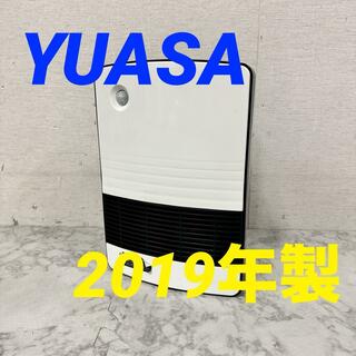 16154 セラミックヒーター YUASA YA-S1270YM 2019年製(ファンヒーター)