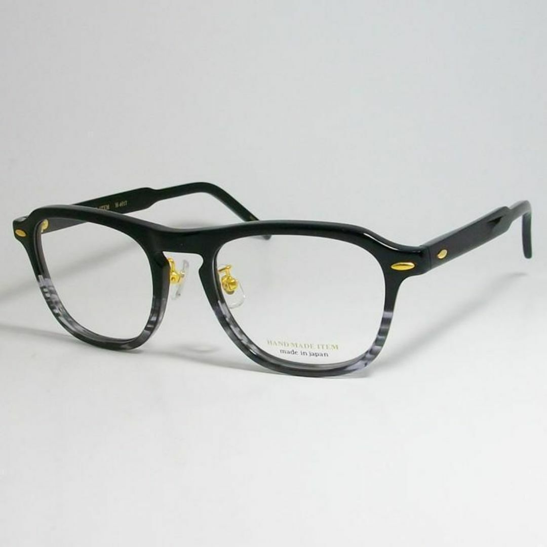H4017-4-50 NOVA ノヴァ ハンドメイド 眼鏡 メガネ フレーム メンズのファッション小物(サングラス/メガネ)の商品写真